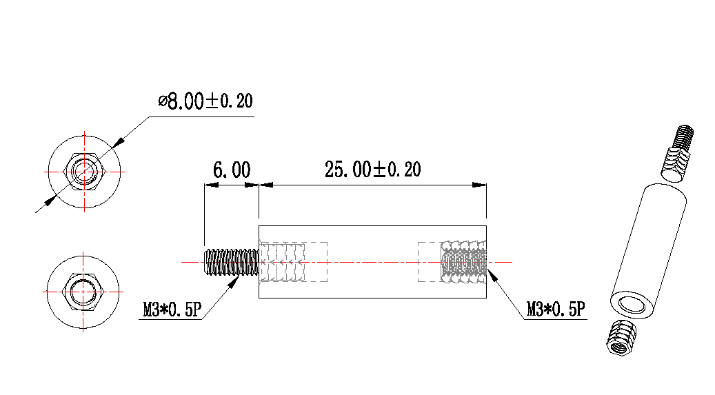 旋鈕|一體化卡塊|旋鈕鋁制|開關(guān)|按鍵|PEEK螺絲|PEI螺絲